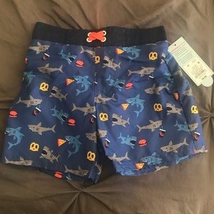 Cat & Jack 4T Swim Trunks 🦈